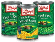 libbys canned vegetables
