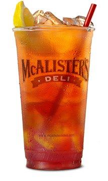 free tea day at mcalisters 