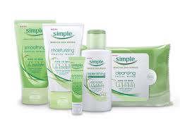 simple facial skincare sample