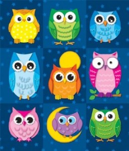 owls owl stickers