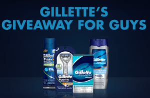 gillette giveaway