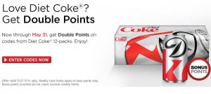 coke rewards double points