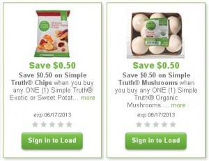 simple truth organic coupons