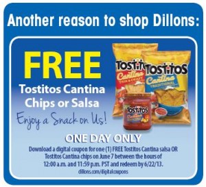 dillons free tostitos