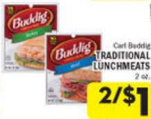 buddig lunch meat coupons