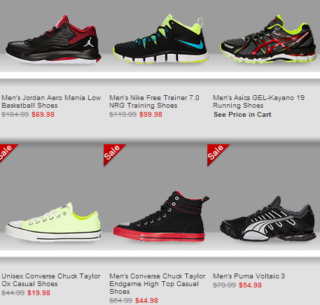 finish line shoes on sale