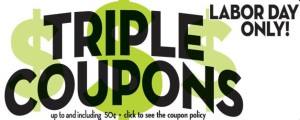 price cutter triple coupons