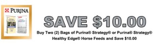 horse feed coupon