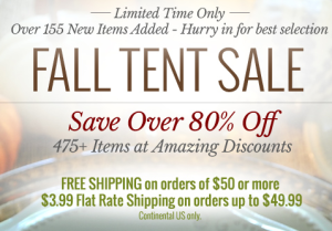 tent sale
