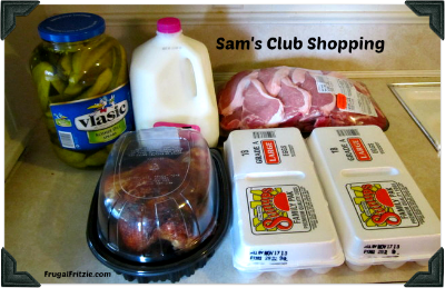 sams club shopping