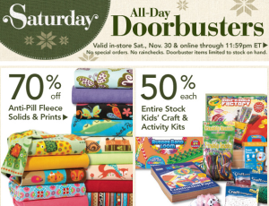 joann doorbusters