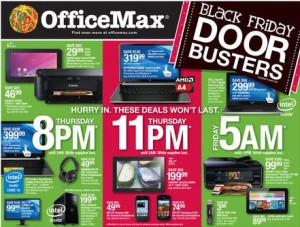 officemax black friday ad