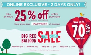 gymboree semi-annual