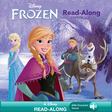 disney frozen read along storybook