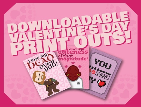Free Valentines Day Cards Printables (several to choose from)