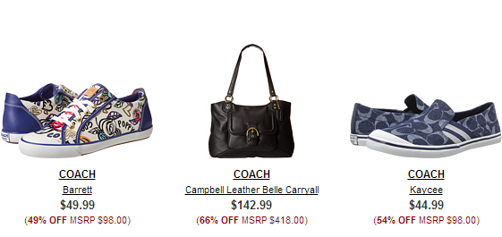 coach deals