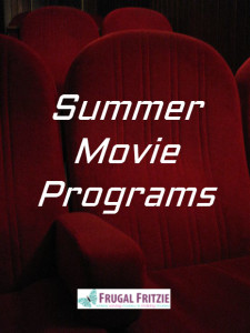 free summer movie programs