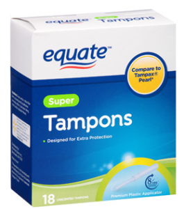 equate tampons coupon