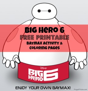 Disney Big Hero 6 FREE Baymax Printable