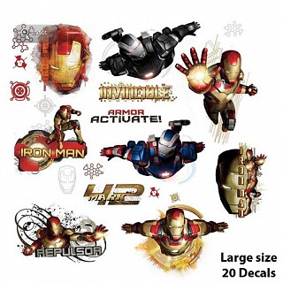 Marvel Iron Man Wall Decals