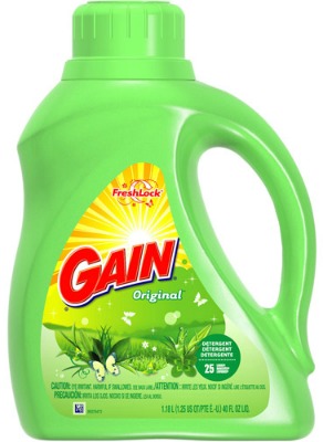$1/1 Gain Laundry Detergent Coupon (Liquid or Powder)