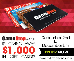 GameStop Gift Card Giveaway