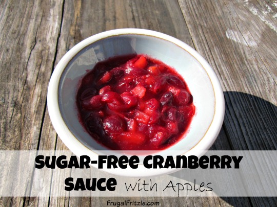 Sugar-Free Cranberry Sauce