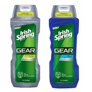 FREE Irish Spring Gear Body Wash