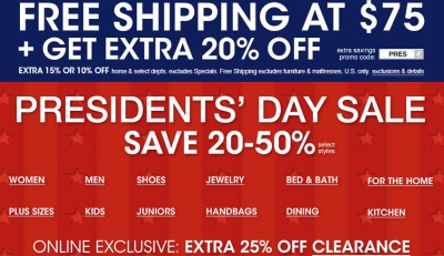 Macy's President's Day Sale