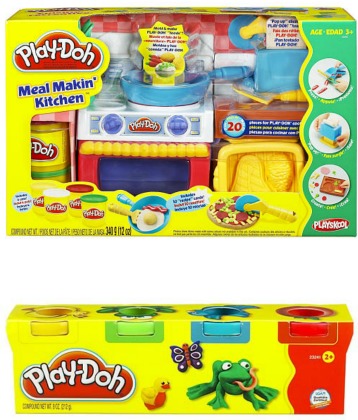 free play-doh 4 pack