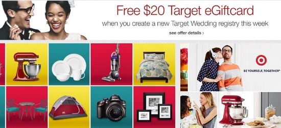  Target Wedding Registry