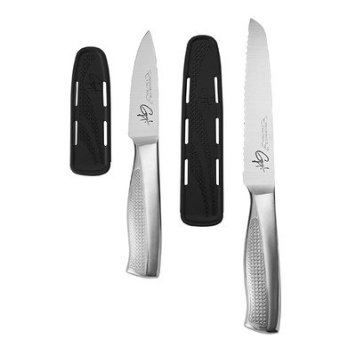 Guy Fieri 2-Piece Stainless Steel Knife Set 