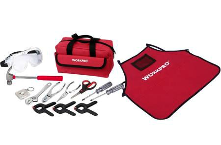 Work Pro 14-Piece Kids Starter Tool Kit