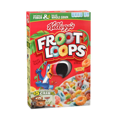 Kelloggs Froot Loops Cereal Coupon