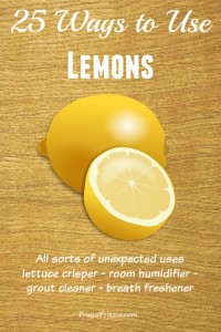 Ways to use Lemons