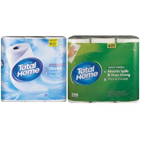 CVS Total Home Bath Tissue Coupon