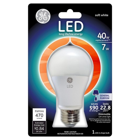 GE LED Light Bulbs 