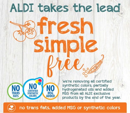 Aldi No Trans Fats