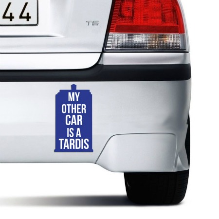 My Other Car is a Tardis Vinyl Decal