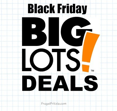 Big Lots Black Friday Deals