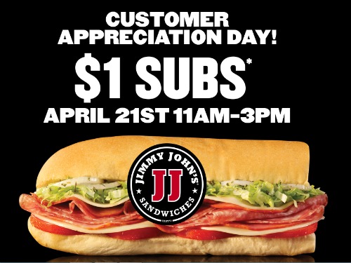 Jimmy Johns Sub Sandwiches