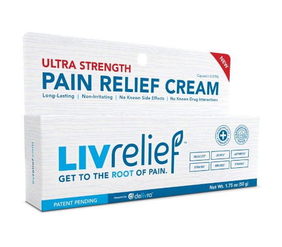LivRelief Ultra Strength Natural Pain Relief Cream