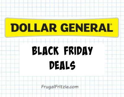 Dollar General Black Friday Ad Scan 