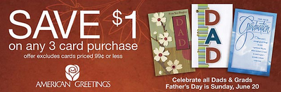 American Greetings $1.00/3 Printable Coupon - Frugal Fritzie