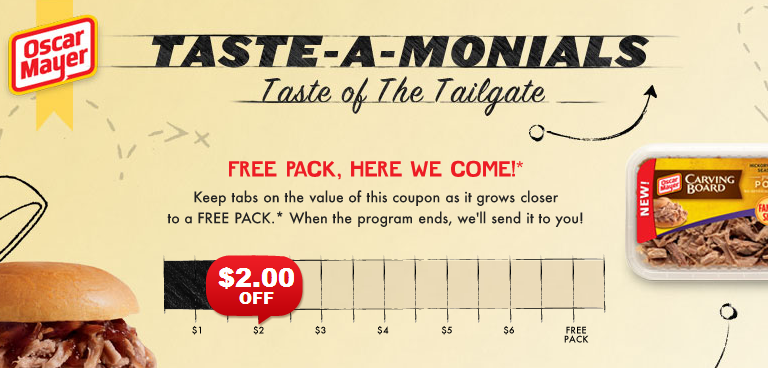 Possible Free Oscar Mayer product Coupon
