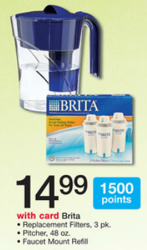 Brita Filter Coupon + Walgreens Deal