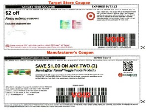 Quick Tip for Target Coupons: difference between store and mfg coupons